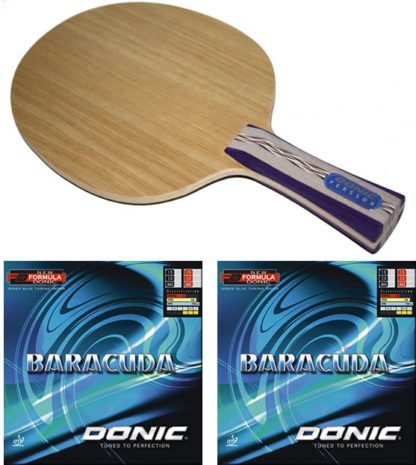Donic Baracuda – La Gomma Da Tennis Tavolo Con Effetto Colla E Super Effetto Spin Per Il Tuo Gioco Offensivo