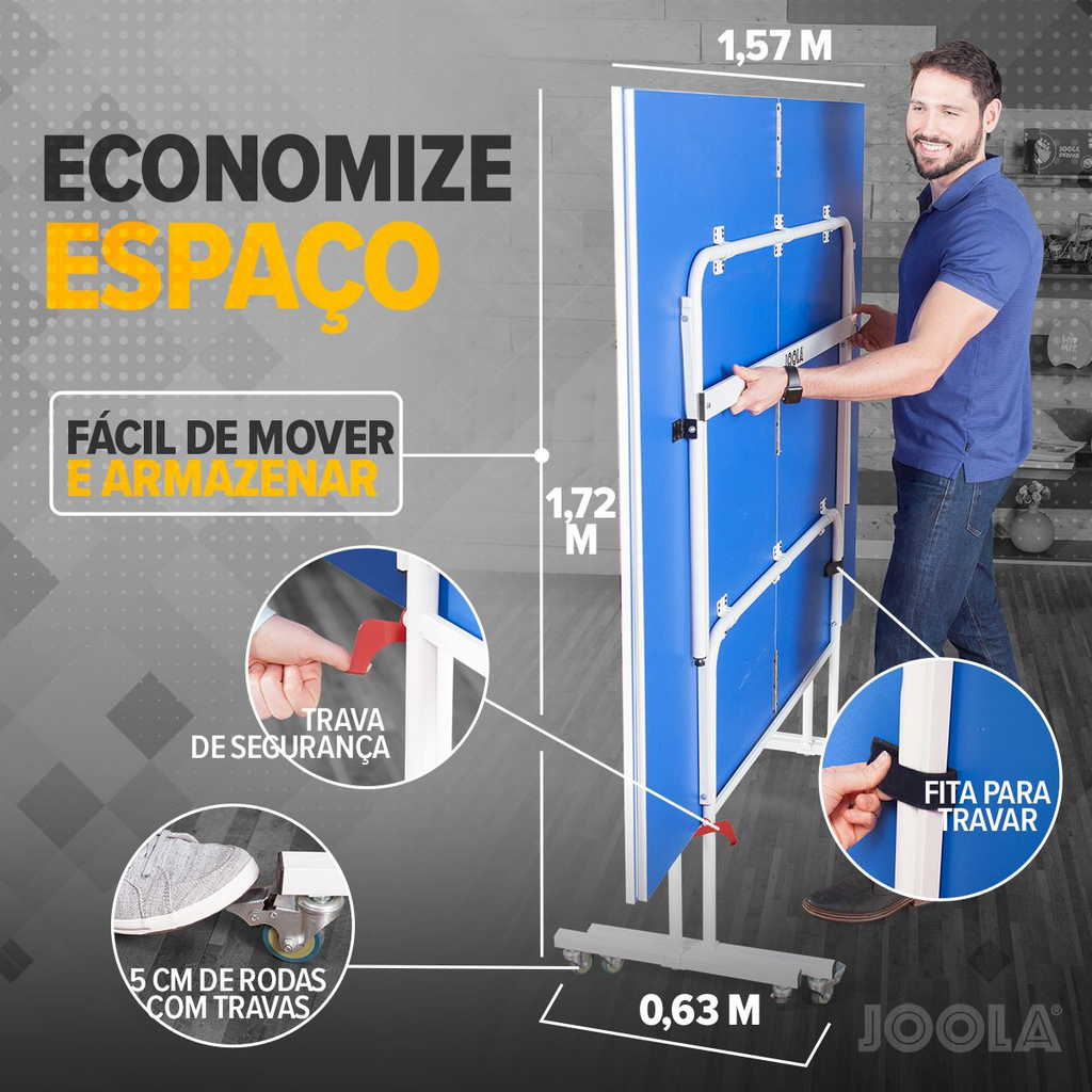 JOOLA Quadri 4 Piece Table Loja do Mesatenista